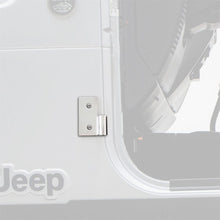 Load image into Gallery viewer, 7606-Cj--Wrangler-(YjTjLj)-Lower-Door-Hinge-Brackets-Stainless-Steel