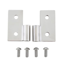 Load image into Gallery viewer, 7606-Cj--Wrangler-(YjTjLj)-Lower-Door-Hinge-Brackets-Stainless-Steel