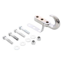 Load image into Gallery viewer, 7606-Cj--Wrangler-(YjTjLj)-Tow-Hook-Kit-Chrome