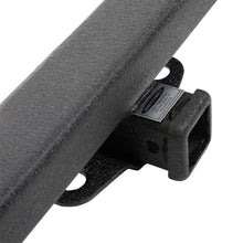 Load image into Gallery viewer, 7606-Wrangler-CjYjTjLj-Src-Classic-Rock-Crawler-Rear-Bumper-W2In-Receiver--Drings;-Black-Text