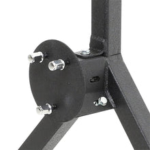 Load image into Gallery viewer, 7606-Wrangler-(CjYjTjLj)-Src-Classic-Rear-Bumper-W-Drings-Hitch--Tire-Carrier-Black-Texture