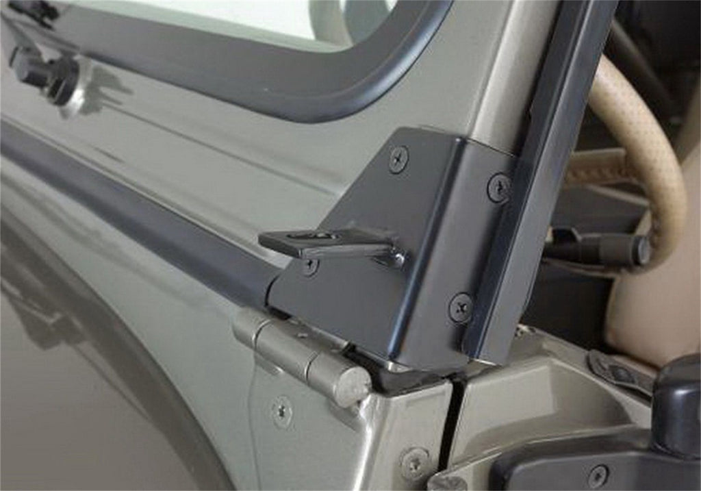 Rampage 7609 Windshield Hinge Light Bracket for Select Jeep CJ5, Jeep CJ7, Jeep Wrangler