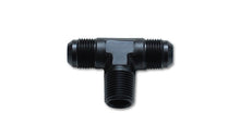Load image into Gallery viewer, -8An-X-38In-Npt-Flare-To-Pipe-Tee-Adapter-Fitting---Aluminum