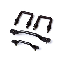 Load image into Gallery viewer, Rugged Ridge 11211.01 Windshield Tie Down Kit for Select Jeep CJ3, Jeep CJ5, Jeep CJ6, Jeep CJ7, Jeep Scrambler, Jeep Willys, Jeep Wrangler