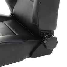 Load image into Gallery viewer, 7618-Cj--Wrangler-CjYjTjLj-Seat-Front-Factory-Style-Replacement-W-Recliner-Vinyl-Black