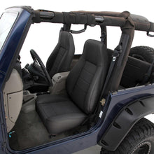 Load image into Gallery viewer, 7618-Cj--Wrangler-CjYjTjLj-Seat-Front-Standard-Bucket-Denim-Black
