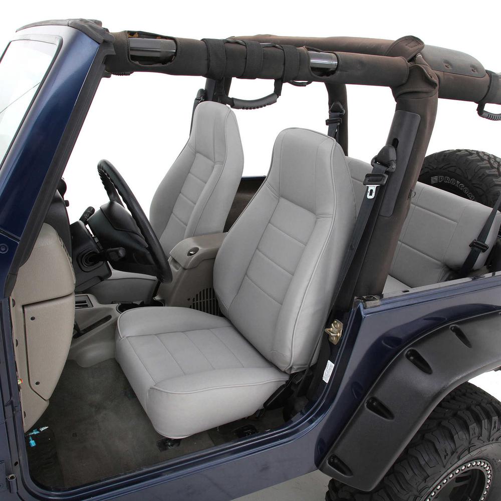 7618-Cj--Wrangler-CjYjTjLj-Seat-Front-Standard-Bucket-Denim-Gray