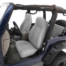 Load image into Gallery viewer, 7618-Cj--Wrangler-CjYjTjLj-Seat-Front-Standard-Bucket-Denim-Gray