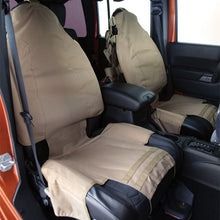 Load image into Gallery viewer, 7618-Cj--Wrangler-(YjTjLjJk)-Gear-Seat-Cover-Front-Coyote-Tan