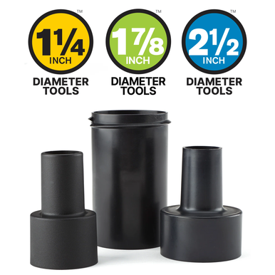 Shop-Vac 8019848 Shop-Vac 3-Piece Vacuum Hose Adaptor Kit