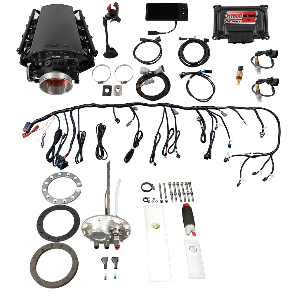 FiTech Fuel Injection 76301 Ultimate LS 500 HP EFI System Master Kit