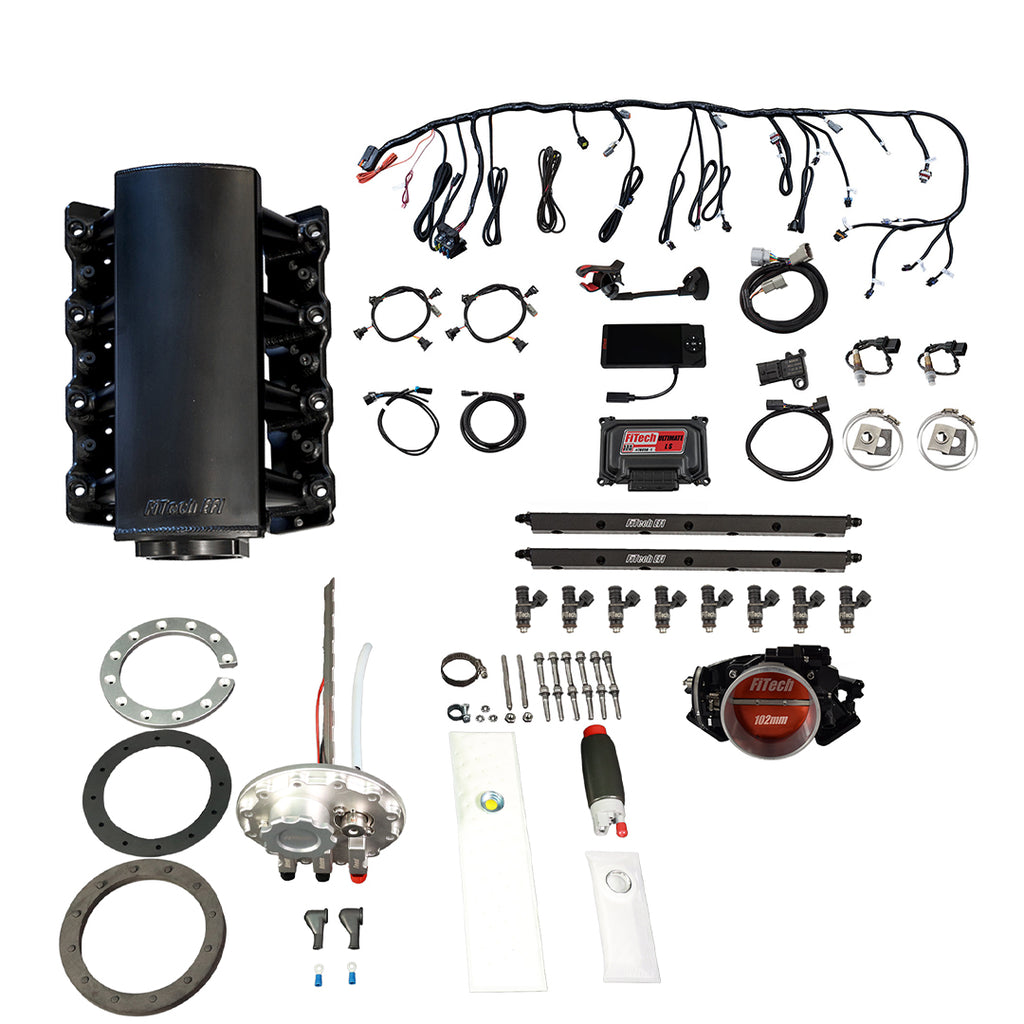 FiTech Fuel Injection 76304 Ultimate LS 750 HP EFI System Master Kit