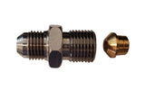 BORGESON 925127 GM Steering pump adapter. Adapts O-ring or flare power steering pumps to a -6AN.
