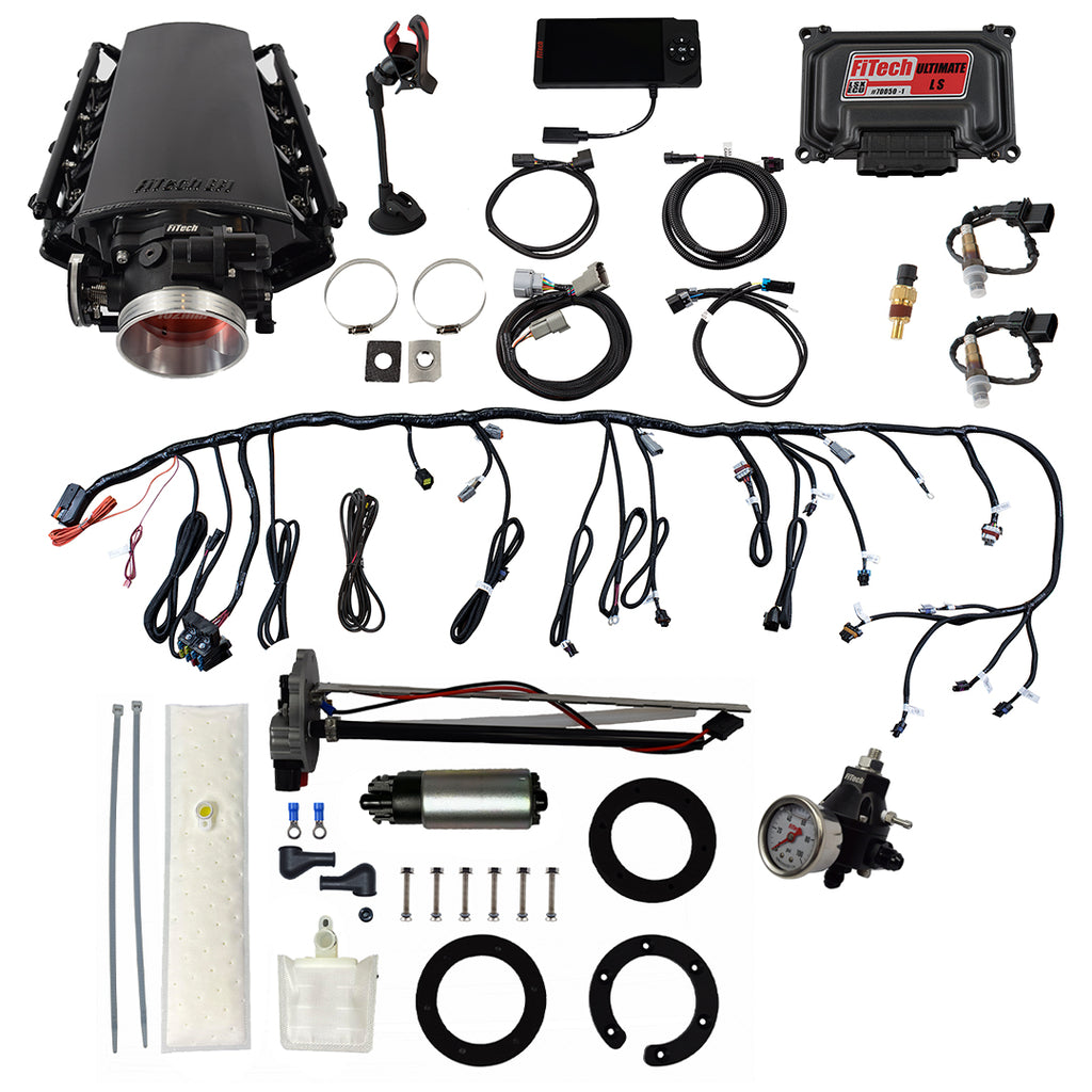 FiTech Fuel Injection 76401 Ultimate LS 500 HP EFI System Master Kit