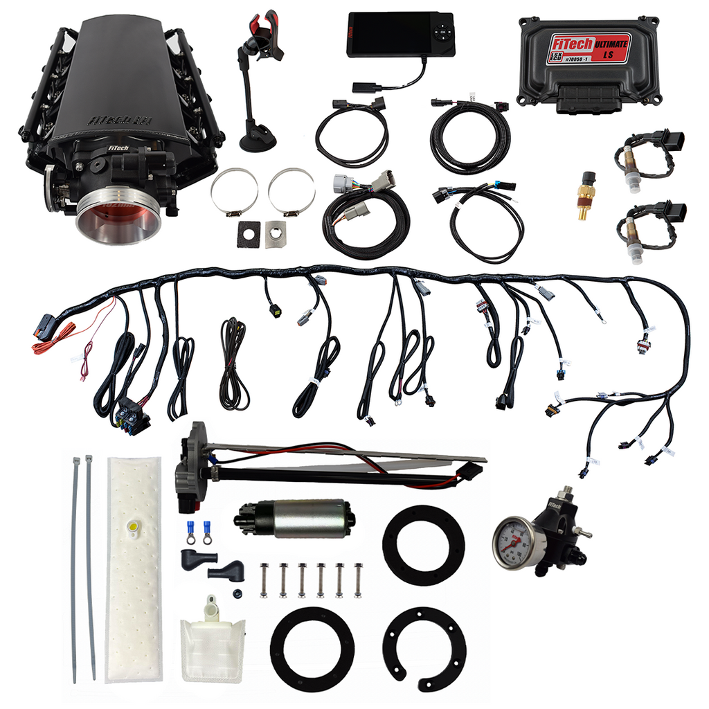 FiTech Fuel Injection 76401 Ultimate LS 500 HP EFI System Master Kit