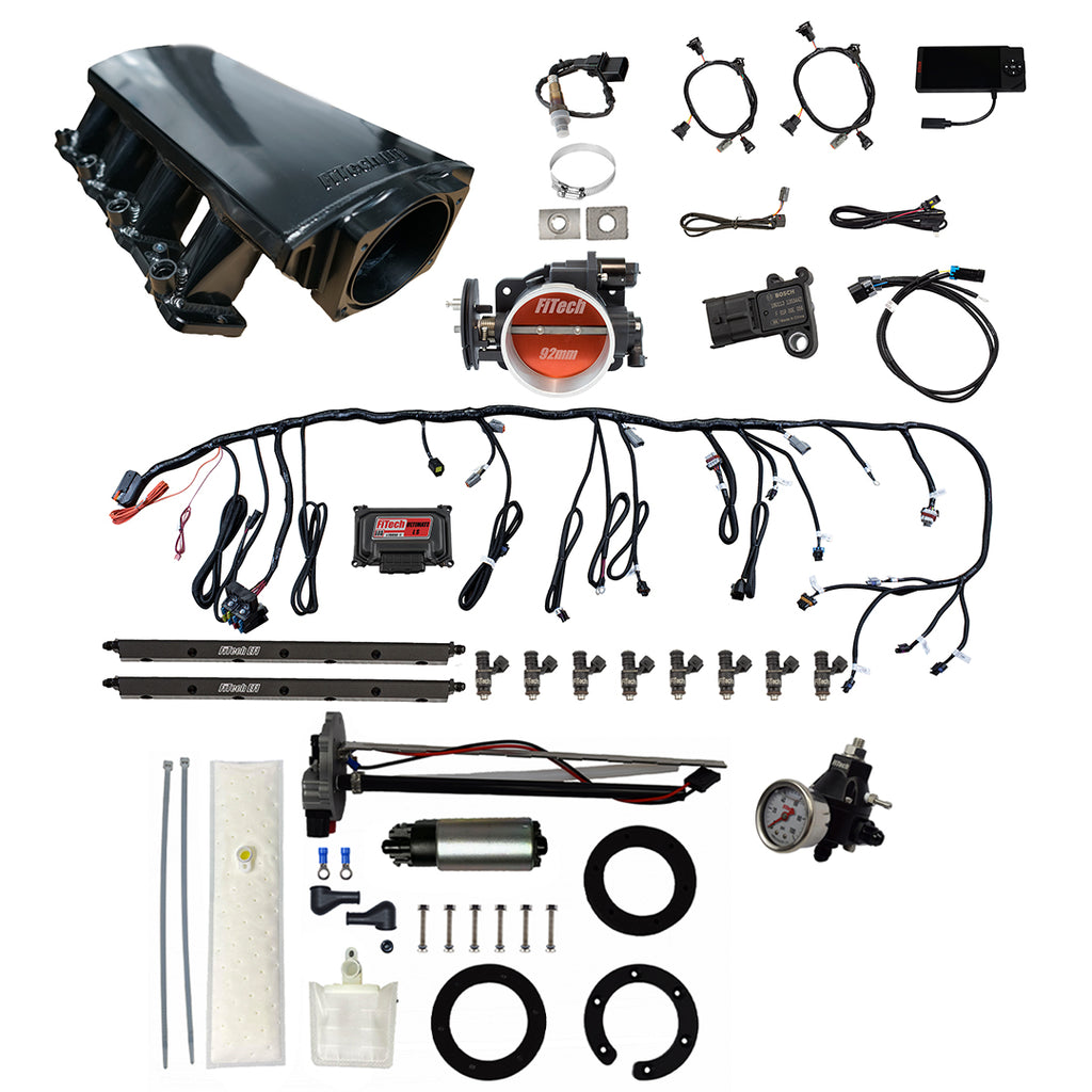 FiTech Fuel Injection 76411 Ultimate LS 500 HP EFI System Master Kit