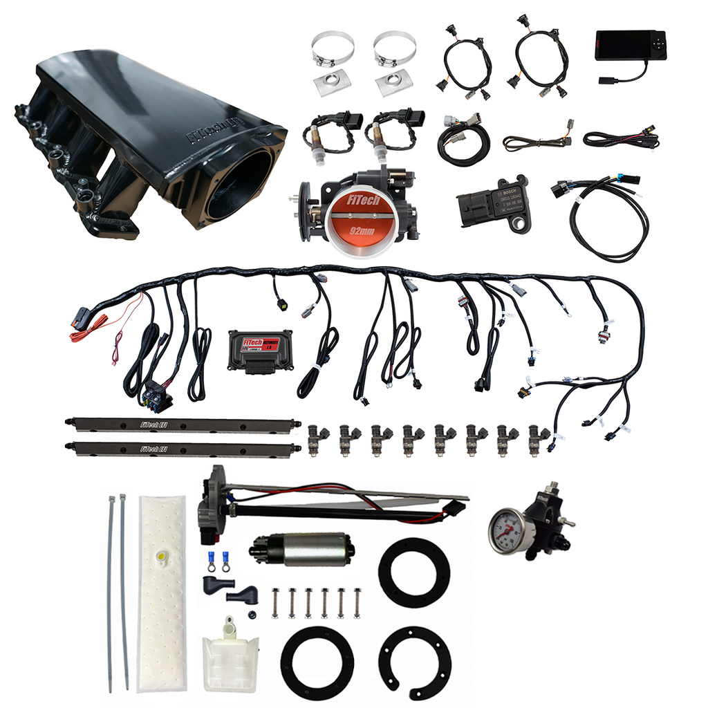 FiTech Fuel Injection 76412 Ultimate LS 500 HP EFI System Master Kit