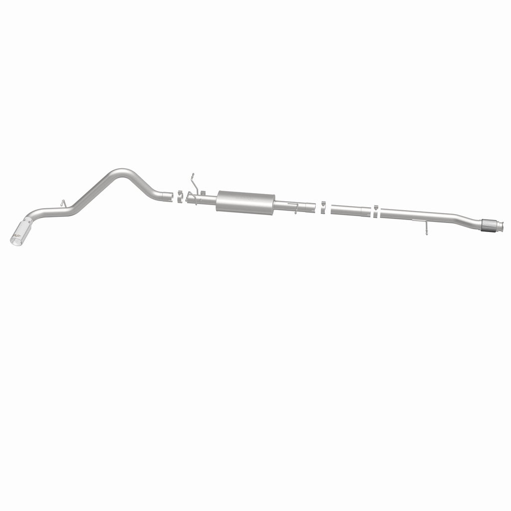 MagnaFlow Exhaust Products 15267 Street Series Polished Cat-Back System for Select Chevrolet Silverado 1500, Chevrolet Silverado LD, GMC Sierra 1500, GMC Sierra Limited