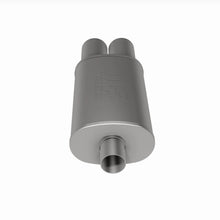 Load image into Gallery viewer, MagnaFlow Exhaust Products 14816 Straight-Through Performance Muffler; 2.25/3.5in. Center/Dual; 5x14x8 Body