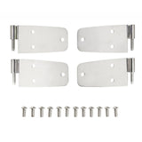 Smittybilt 7420 Door Hinges - Stainless Steel - Set Of 4 - For Full Steel Doors