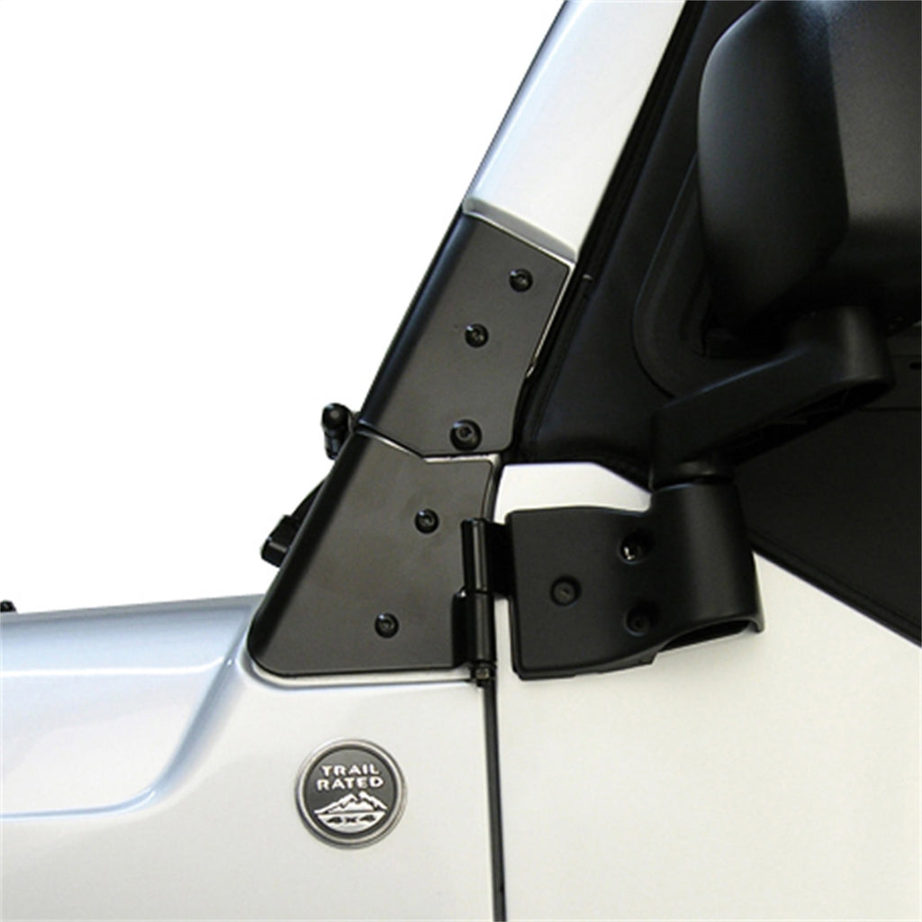 Rugged Ridge 11209.02 Windshield Hinge for Select Jeep TJ, Jeep Wrangler