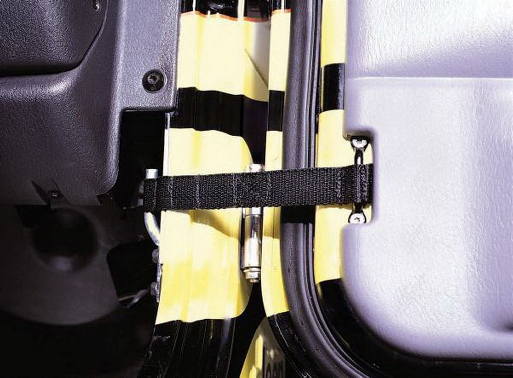 Rampage 769401 Adjustable Door Strap for Select Jeep CJ5, Jeep CJ7, Jeep TJ, Jeep Wrangler