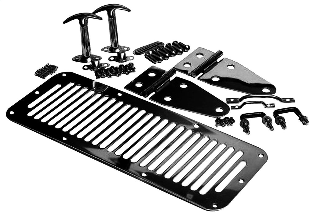 Rampage 7699 Complete Hood Kit for Select Jeep Wrangler