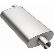 Load image into Gallery viewer, MagnaFlow Exhaust Products 13256 Multi-Chamber Performance Muffler; 2.5in. Offset/Center; 4x18x9 Body