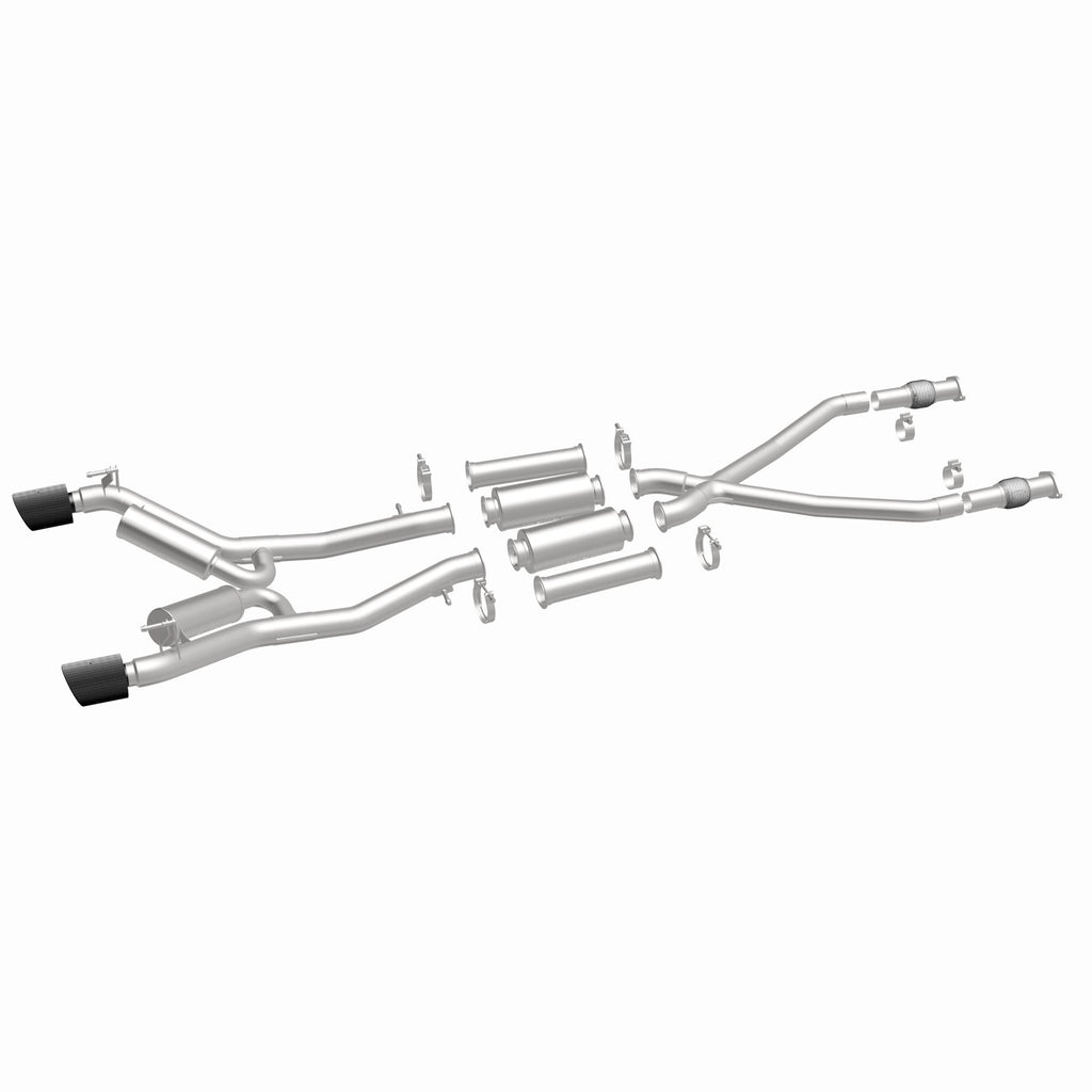 MagnaFlow Exhaust Products 19593 xMOD Series Carbon Fiber Tips Cat-Back System for Select Nissan Z