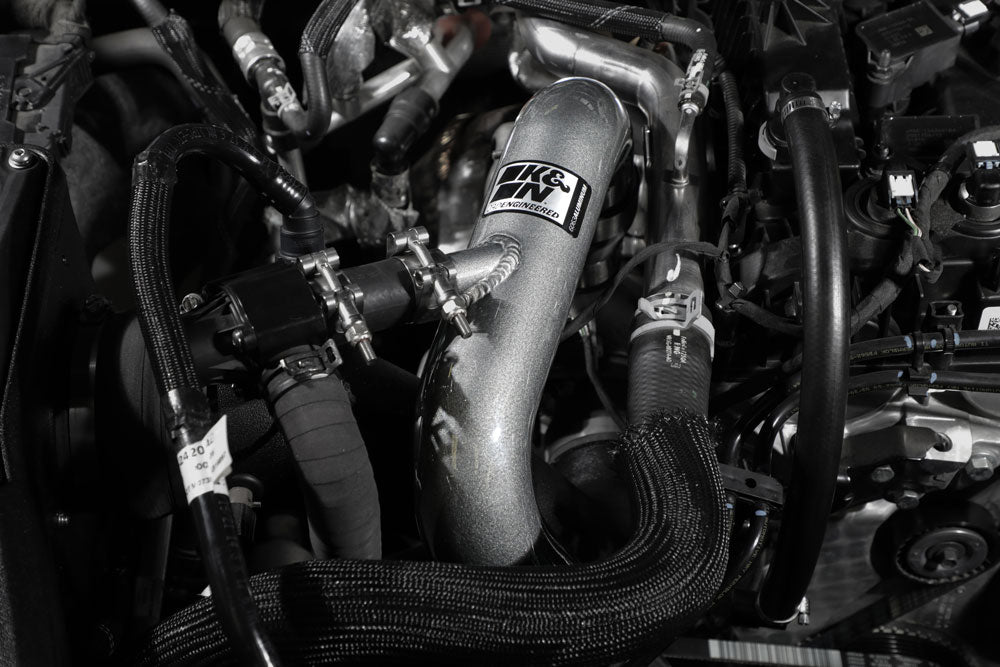 K&N 77-1005KC Charge Pipe Kit for Select Ford Bronco, Ford Ranger