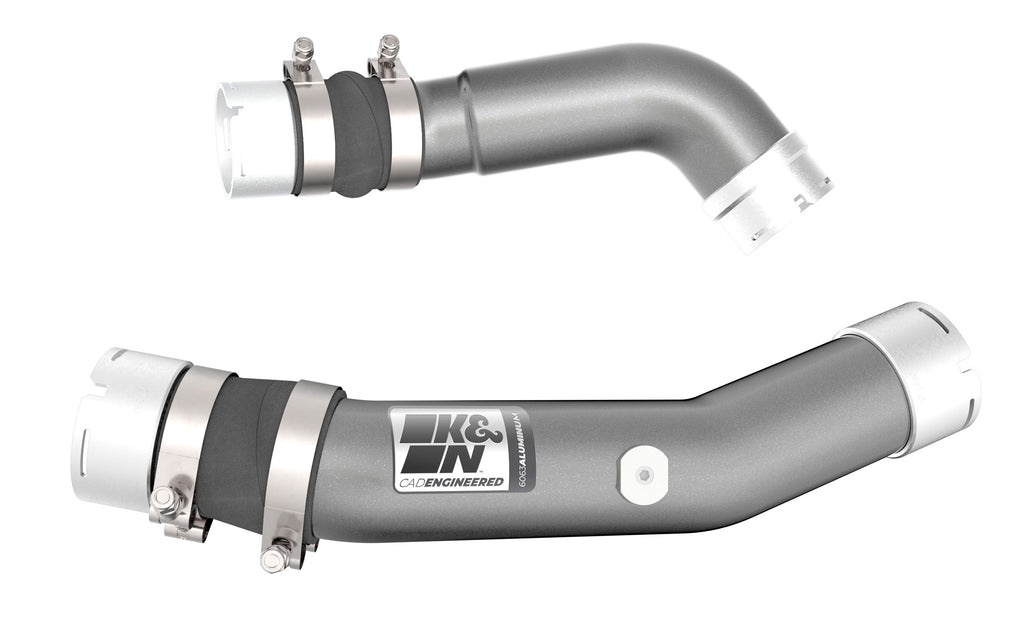 K&N 77-1023KC Charge Pipe - Aluminum Tube - TOYOTA TACOMA L4-2.4L TURBO F/L for Select Toyota 4Runner, Toyota Land Cruiser, Toyota Tacoma