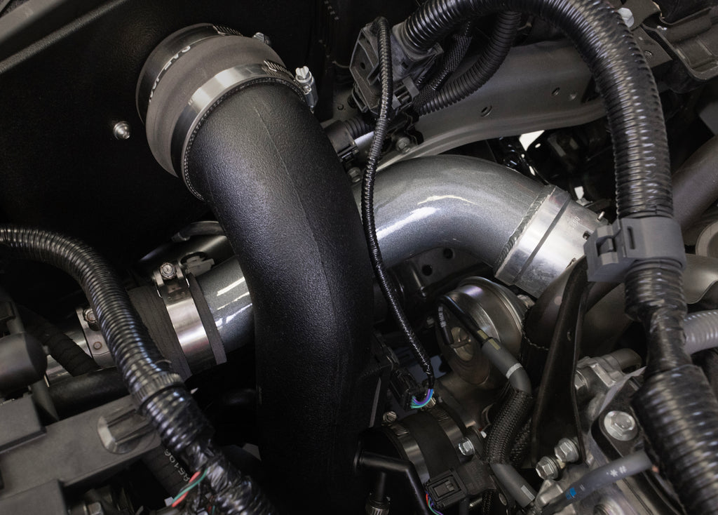 K&N 77-1023KC Charge Pipe - Aluminum Tube - TOYOTA TACOMA L4-2.4L TURBO F/L for Select Toyota 4Runner, Toyota Land Cruiser, Toyota Tacoma