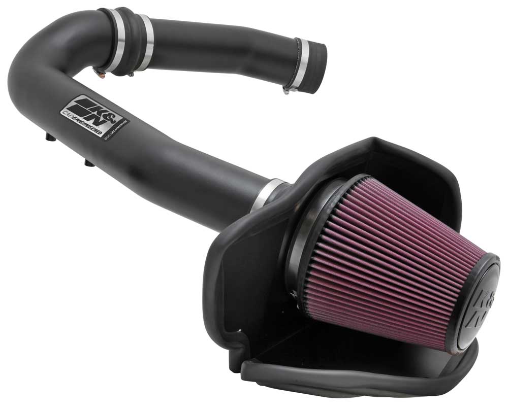 K&N 77-1560KTK Performance Air Intake System for Select Dodge Durango, Jeep Grand Cherokee