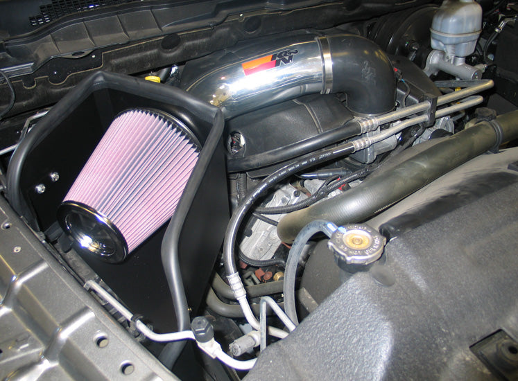 K&N 77-1561KP Performance Air Intake System for Select Dodge Ram 1500, Ram 1500, Ram Classic, Ram 2500, Ram