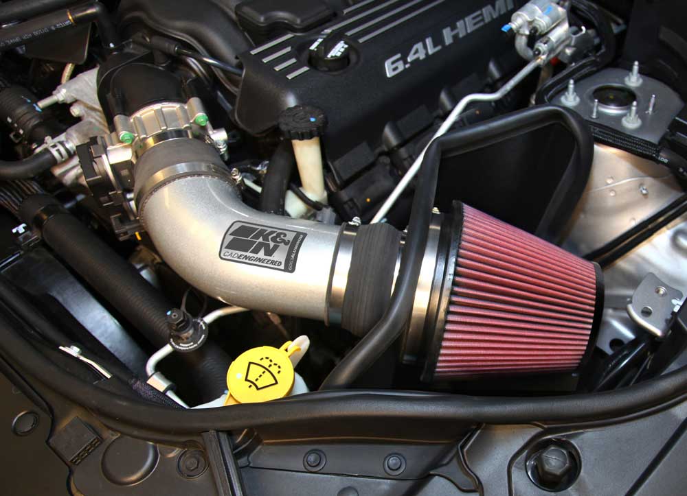 K&N 77-1567KS Performance Air Intake System for Select Dodge Durango, Jeep Grand Cherokee