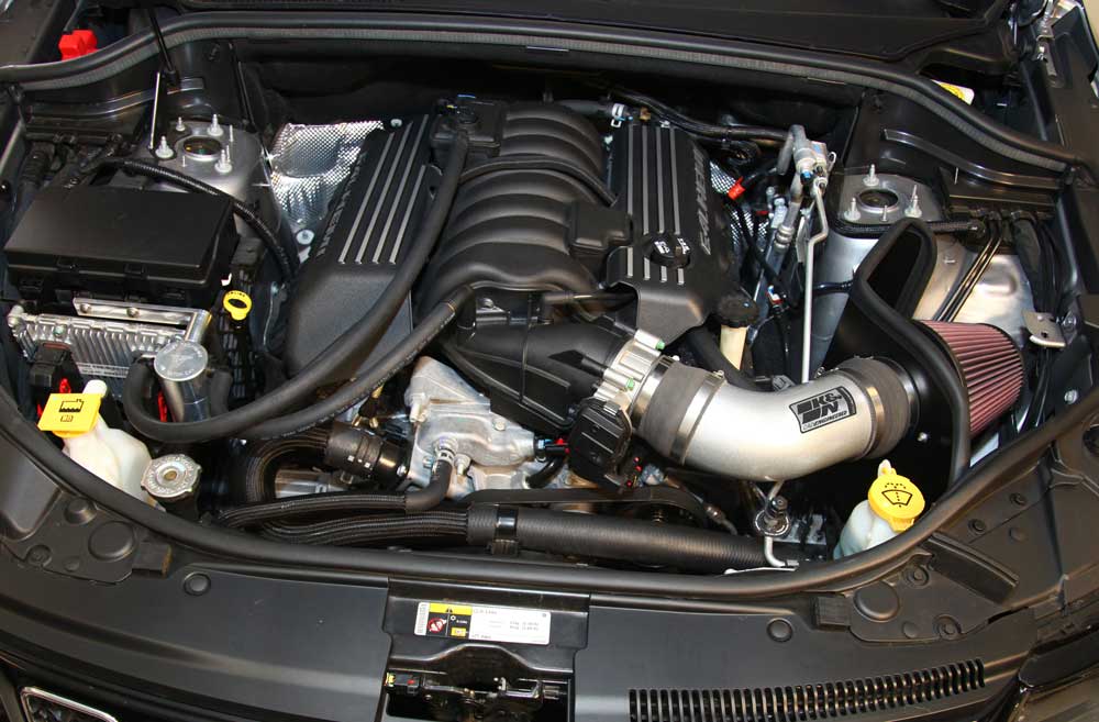 K&N 77-1567KS Performance Air Intake System for Select Dodge Durango, Jeep Grand Cherokee