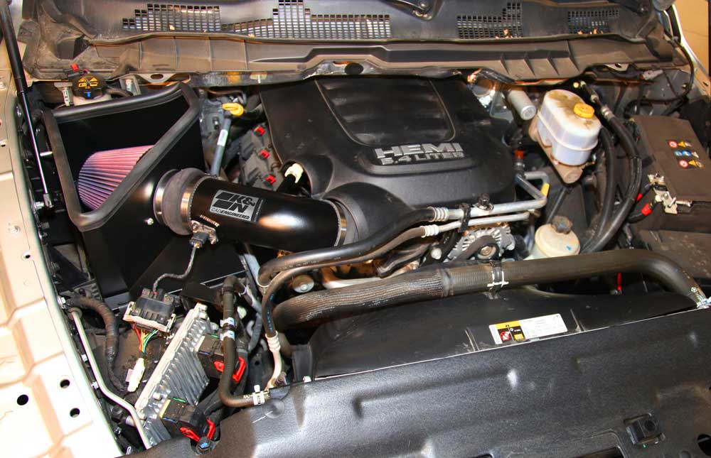 K&N 77-1568KTK Performance Air Intake System for Select Ram 2500, Ram