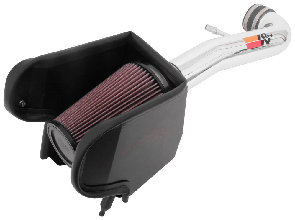 K&N 77-1576KP Performance Air Intake System for Select Jeep Gladiator, Jeep Wrangler
