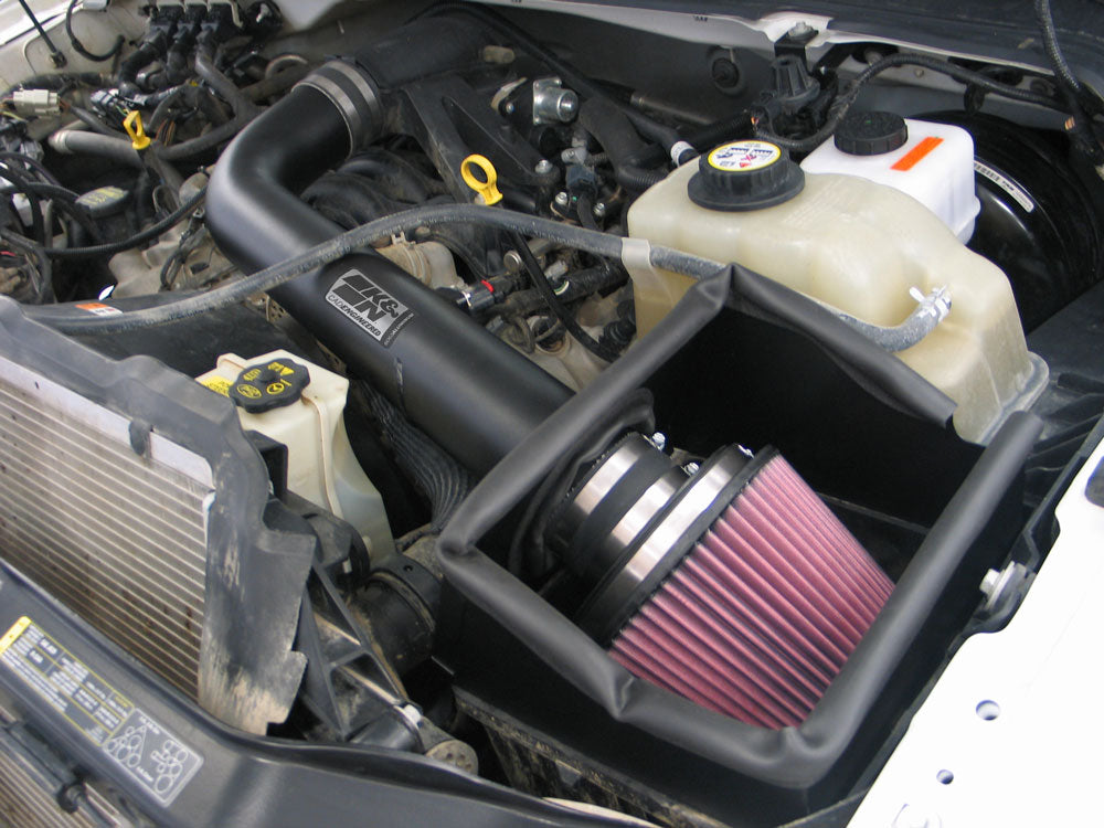 K&N 77-2577KTK Performance Air Intake System for Select Ford F-250 Super Duty, Ford F-350 Super Duty