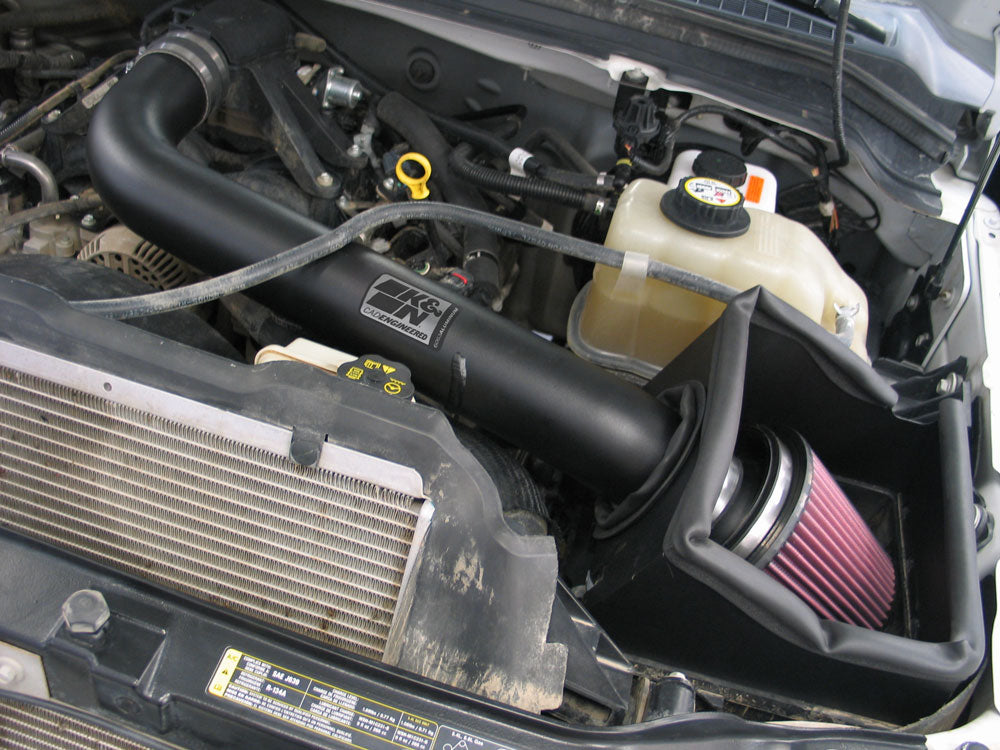K&N 77-2577KTK Performance Air Intake System for Select Ford F-250 Super Duty, Ford F-350 Super Duty