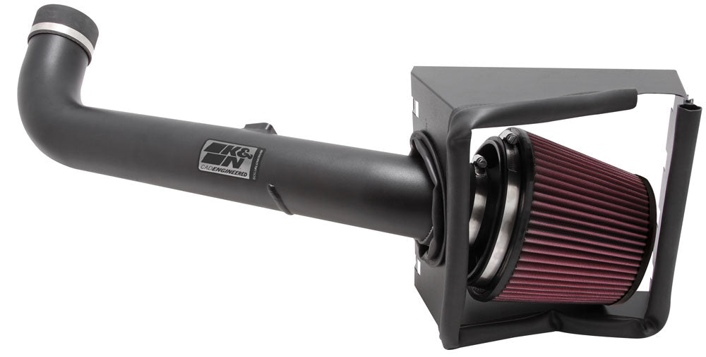 K&N 77-2577KTK Performance Air Intake System for Select Ford F-250 Super Duty, Ford F-350 Super Duty