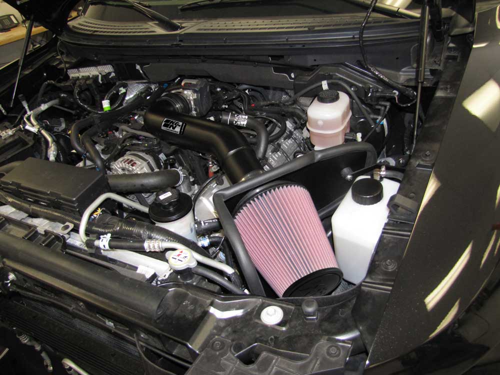 K&N 77-2579KTK Performance Air Intake System for Select Ford F-150