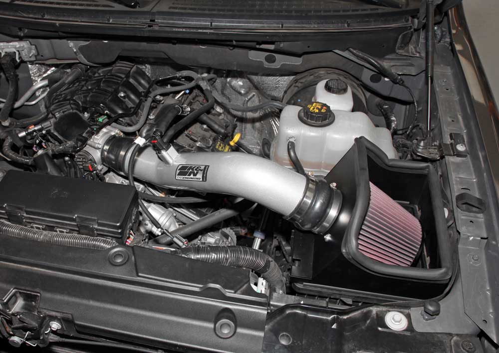 K&N 77-2585KS Performance Air Intake System for Select Ford F-150