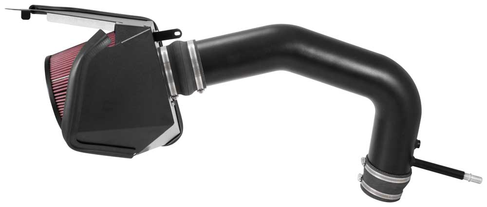 K&N 77-2588KTK Performance Air Intake System for Select Ford F-250 Super Duty, Ford F-350 Super Duty