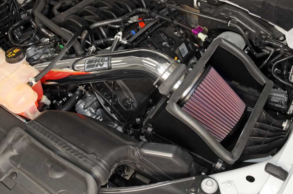 K&N 77-2591KP Performance Air Intake System for Select Ford F-150