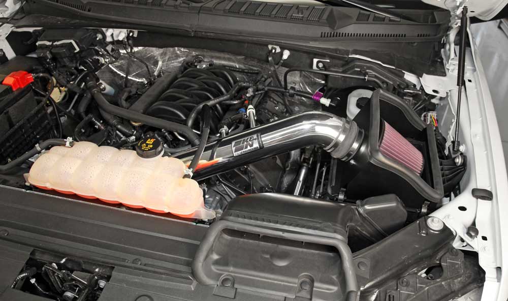 K&N 77-2591KP Performance Air Intake System for Select Ford F-150