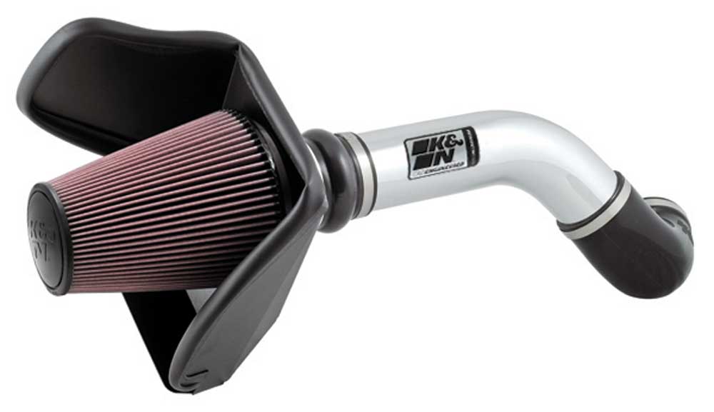 K&N 77-3023KP Performance Air Intake System for Select Cadillac Escalade, Cadillac Escalade ESV, Cadillac Escalade EXT, Chevrolet Avalanche 1500, Chevrolet Silverado 1500, Chevrolet Silverado Classic, Chevrolet Silverado HD, Chevrolet Silverado HD