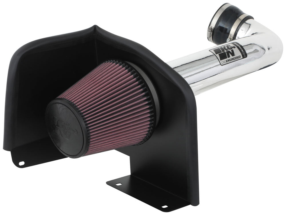 K&N 77-3070KP Performance Air Intake System for Select Cadillac Escalade, Cadillac Escalade ESV, Cadillac Escalade EXT, Chevrolet Avalanche, Chevrolet Silverado 1500, Chevrolet Suburban, Chevrolet Suburban 1500, Chevrolet Tahoe, GMC Sierra, GMC Sierra