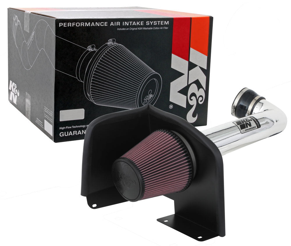 K&N 77-3070KP Performance Air Intake System for Select Cadillac Escalade, Cadillac Escalade ESV, Cadillac Escalade EXT, Chevrolet Avalanche, Chevrolet Silverado 1500, Chevrolet Suburban, Chevrolet Suburban 1500, Chevrolet Tahoe, GMC Sierra, GMC Sierra