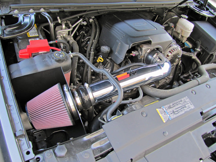 K&N 77-3070KP Performance Air Intake System for Select Cadillac Escalade, Cadillac Escalade ESV, Cadillac Escalade EXT, Chevrolet Avalanche, Chevrolet Silverado 1500, Chevrolet Suburban, Chevrolet Suburban 1500, Chevrolet Tahoe, GMC Sierra, GMC Sierra